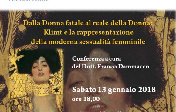 – Comunicato Stampa – Conferenza di  Franco Dammacco su  Gustav Klimt nel centenario della sua scomparsa.