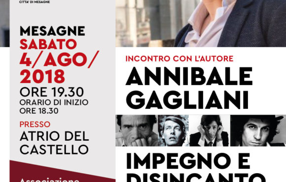 “IMPEGNO e DISINCANTO IN PASOLINI, DE ANDRE’, GABER E R. GAETANO”. SABATO 4 AGOSTO ORE 19,30 – ATRIO DEL CASTELLO