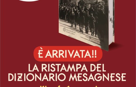 Comunicato Stampa -È ARRIVATA la ristampa del Dizionario Mesagnese-.