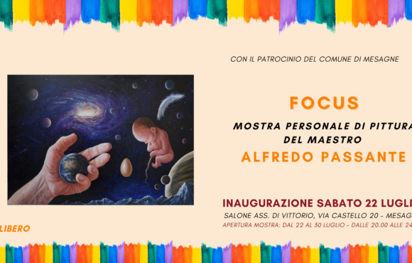 FOCUS personale di pittura del maestro ALFREDO PASSANTE, pittore iperrealista.