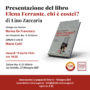 “ELENA FERRANTE, CHI E’ COSTEI?” Il libro di Lino Zaccaria sarà presentato alla “Di Vittorio” di Mesagne